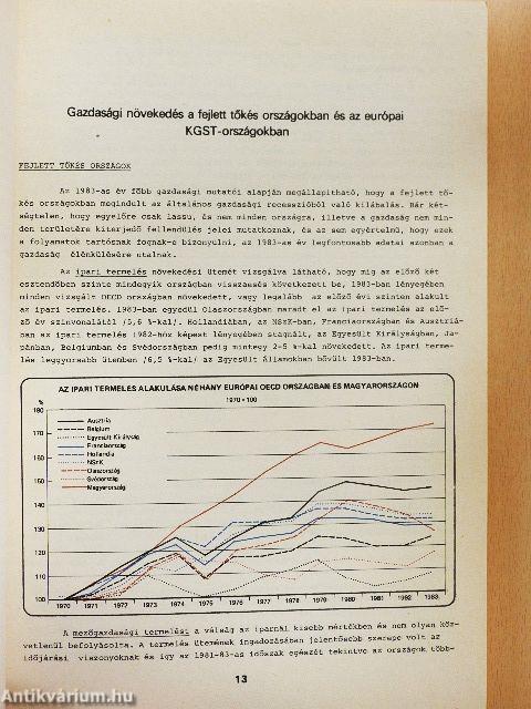 Főbb népgazdasági folyamatok 1981-1983