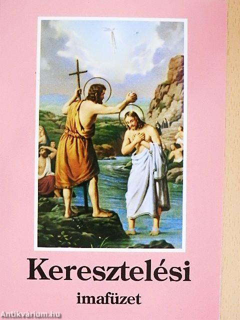 Keresztelési imafüzet