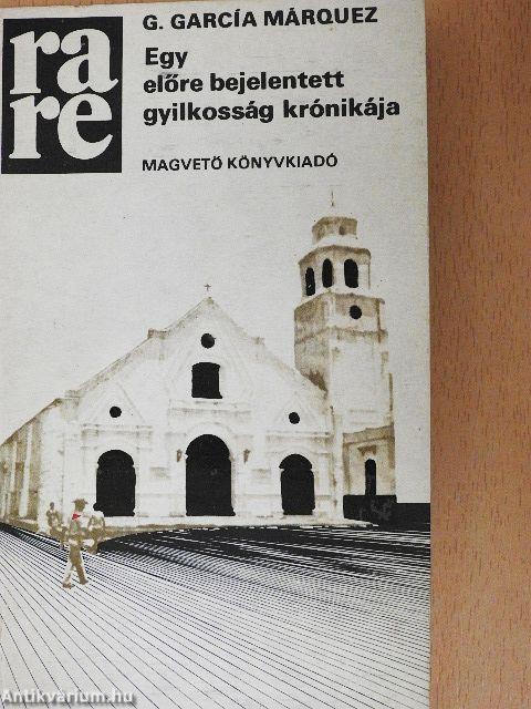 Egy előre bejelentett gyilkosság krónikája