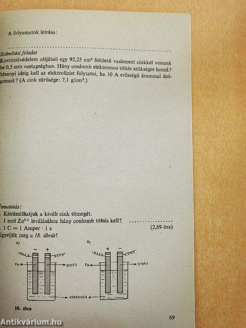 Kémia munkafüzet III.