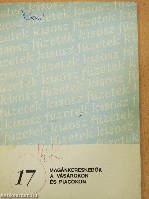 Magánkereskedők a vásárokon és piacokon