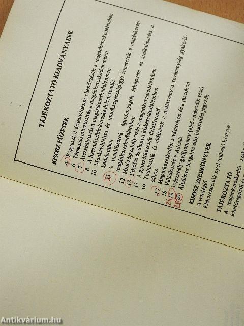 Magánkereskedők a vásárokon és piacokon