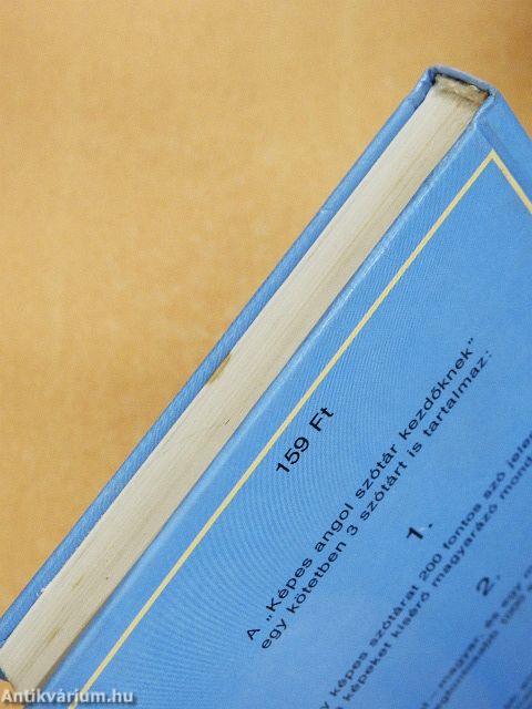 Képes angol szótár kezdőknek