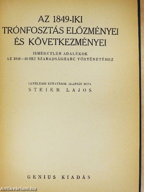 A szabadságharc revideált története I-IV.