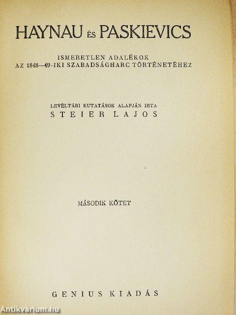 A szabadságharc revideált története I-IV.