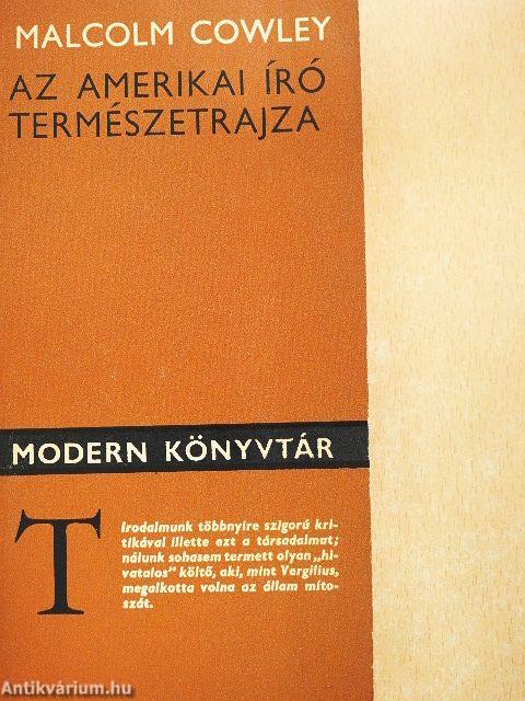 Az amerikai író természetrajza