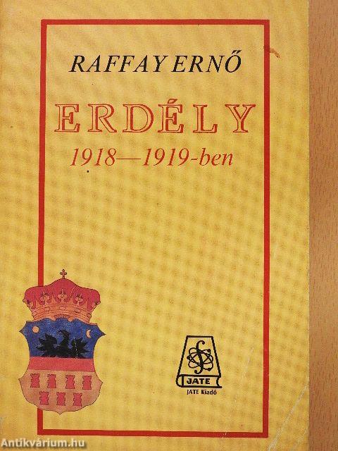 Erdély 1918-1919-ben