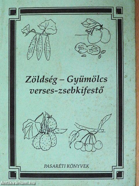 Zöldség-Gyümölcs verses-zsebkifestő