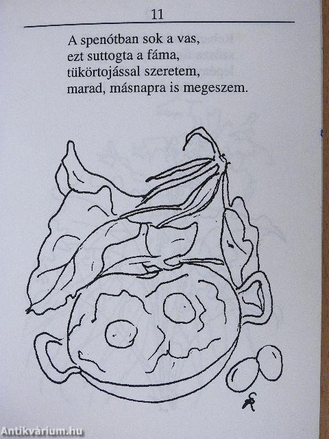 Zöldség-Gyümölcs verses-zsebkifestő