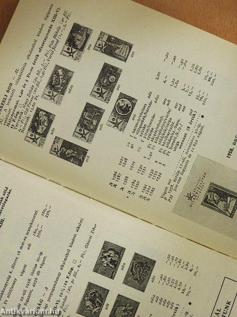 Magyar bélyegek árjegyzéke 1967