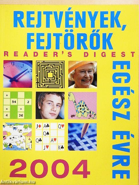 Rejtvények, fejtörők egész évre 2004