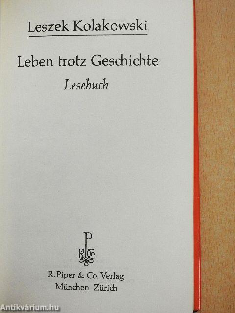 Leben trotz Geschichte