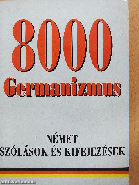 8000 germanizmus