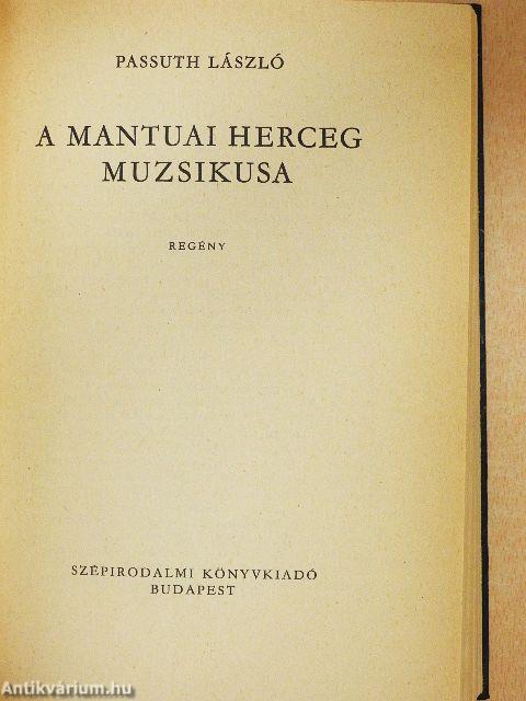 A mantuai herceg muzsikusa