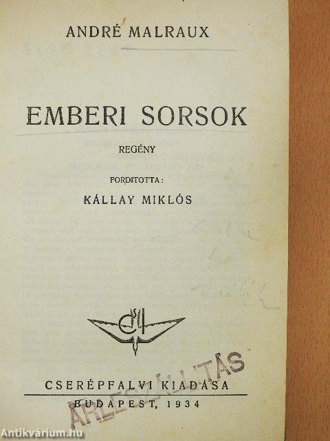 Emberi sorsok