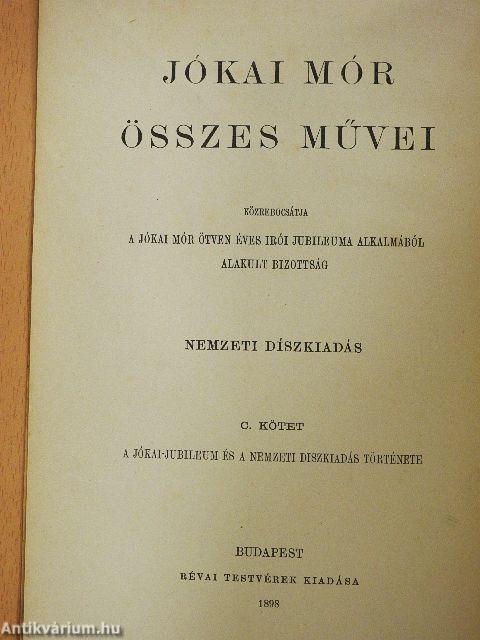 A Jókai-jubileum és a nemzeti diszkiadás története