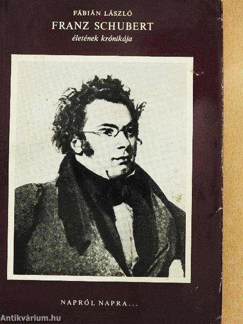 Franz Schubert életének krónikája