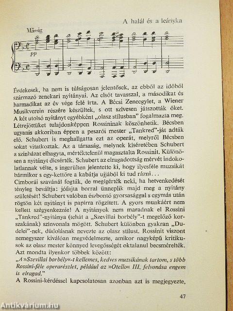 Franz Schubert életének krónikája