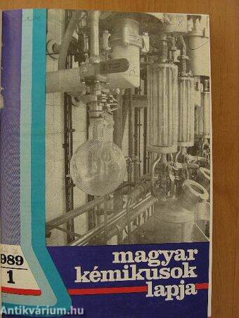 Magyar Kémikusok Lapja 1989. január-december