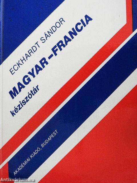 Magyar-francia kéziszótár