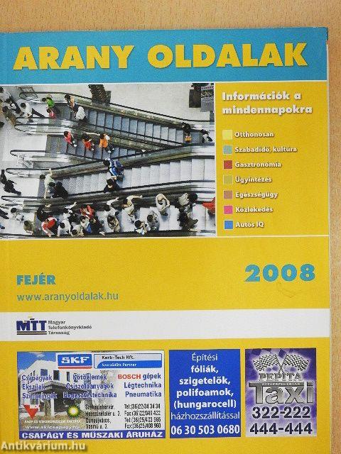 Arany Oldalak - Fejér 2008