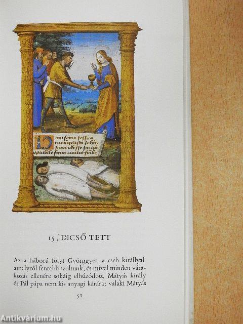 Mátyás királynak kiváló, bölcs, tréfás mondásairól és tetteiről szóló könyv