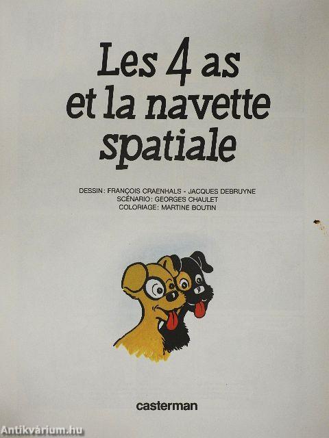 Les 4 as et la navette spatiale