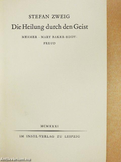 Die Heilung durch den Geist