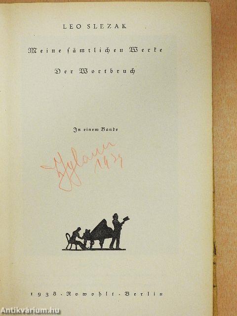 Meine sämtlichen Werke (gótbetűs)