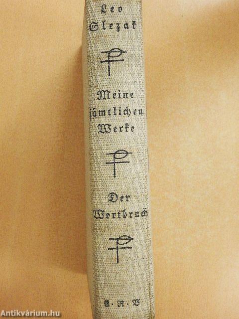 Meine sämtlichen Werke (gótbetűs)