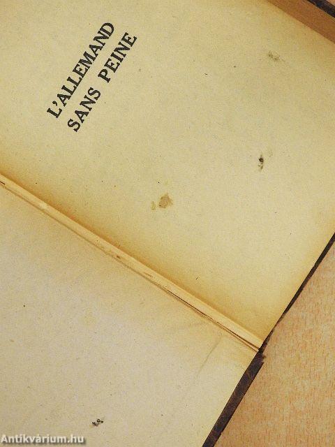 L'allemand sans peine