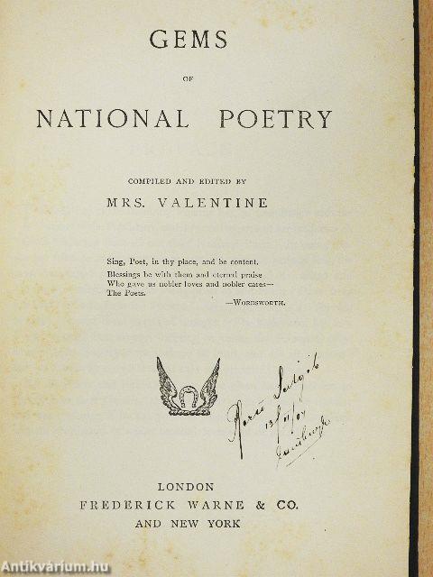 Gems of National Poetry