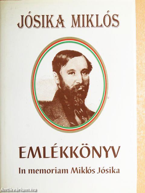 Jósika Miklós emlékkönyv
