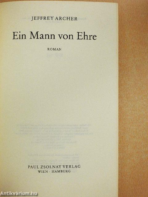Ein Mann von Ehre