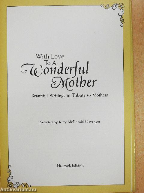 With Love To A Wonderful Mother