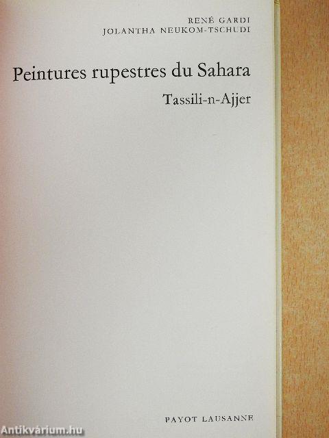 Peintures rupestres du Sahara