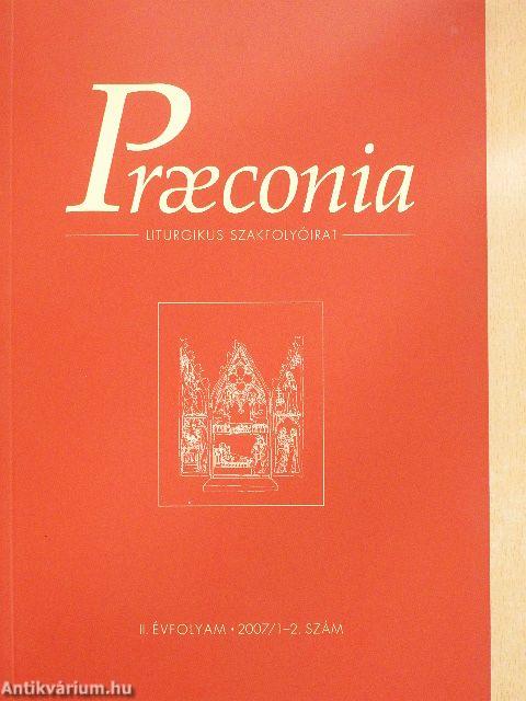 Praeconia 2007/1-2.
