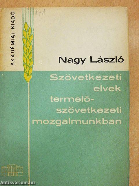 Szövetkezeti elvek termelőszövetkezeti mozgalmunkban 