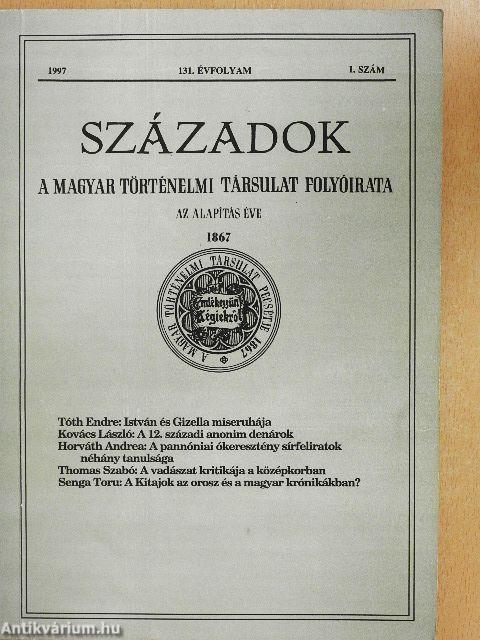 Századok 1997/1.