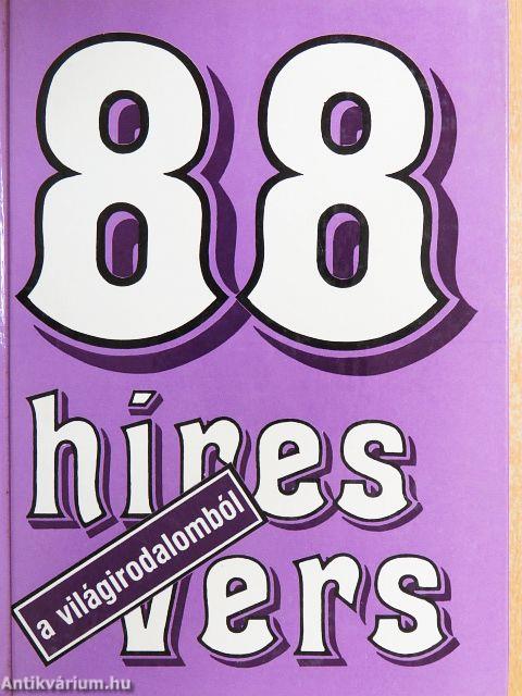 88 híres vers a világirodalomból