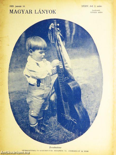 Magyar Lányok 1928. január 10.