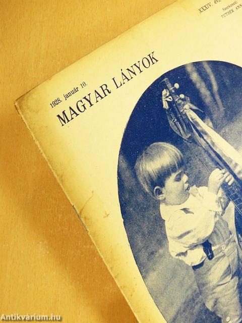 Magyar Lányok 1928. január 10.
