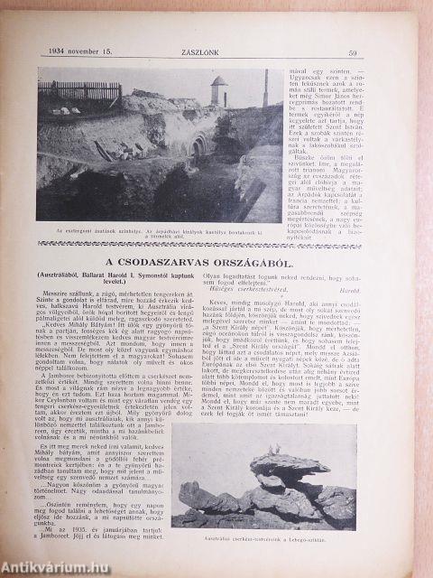 Zászlónk 1934. november