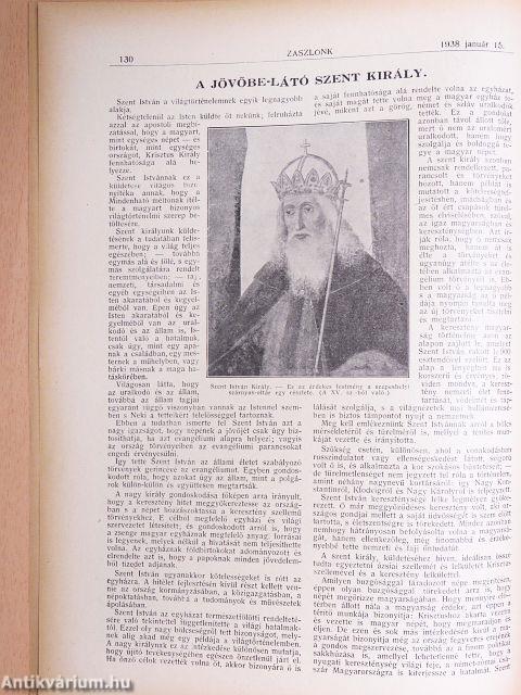 Zászlónk 1938. január