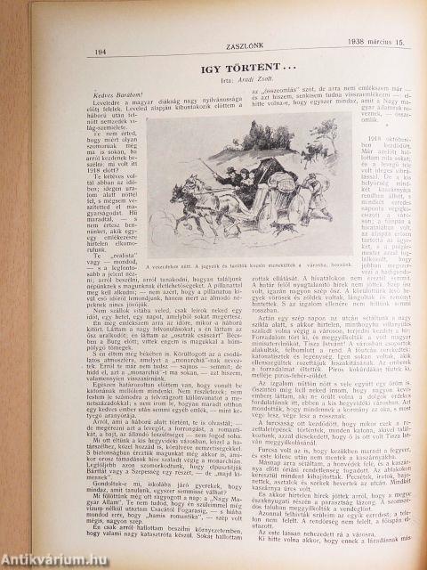 Zászlónk 1938. március