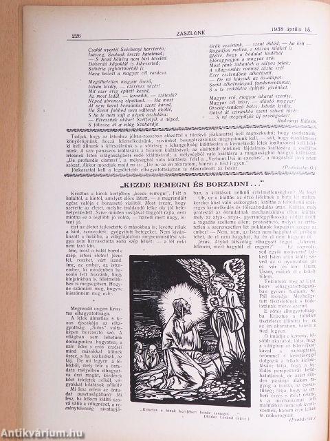Zászlónk 1938. április