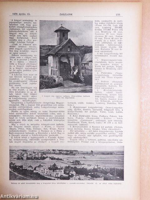 Zászlónk 1938. április