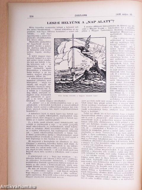 Zászlónk 1938. május