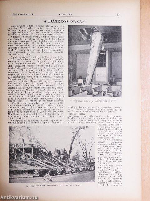 Zászlónk 1939. november