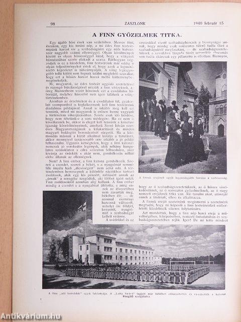 Zászlónk 1940. február